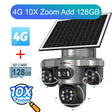 4G variant graphic pairing the camera with a 128GB SD card and 10x zoom