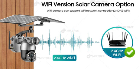 Solar Security Camera WIFI Human Tracking 50X Optical Zoom security systems  