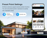 Solar Security Camera WiFi 10X Zoom Auto Tracking Wifi Surveillance Security & Safety  