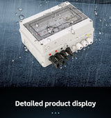 Solar photovoltaic PV Combiner Box With Lightning Protection 2 in 1 out electrical supplys  BushLine
