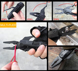 Stainless Steel 18 in 1 Multi Tool Knife Aluminum Handle tools  BushLine