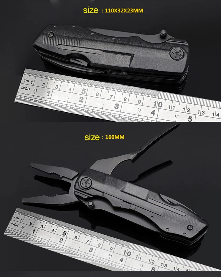 Stainless Steel 18 in 1 Multi Tool Knife Aluminum Handle tools  BushLine