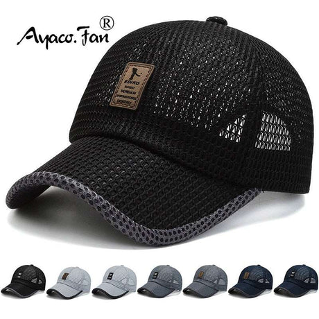 Summer Women Men Mesh Baseball Cap hats  
