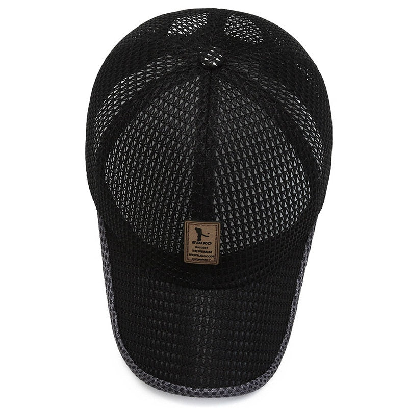 Summer Women Men Mesh Baseball Cap hats  BushLine