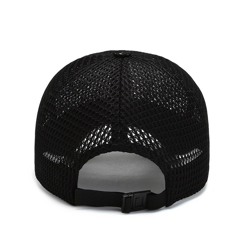 Summer Women Men Mesh Baseball Cap hats  BushLine