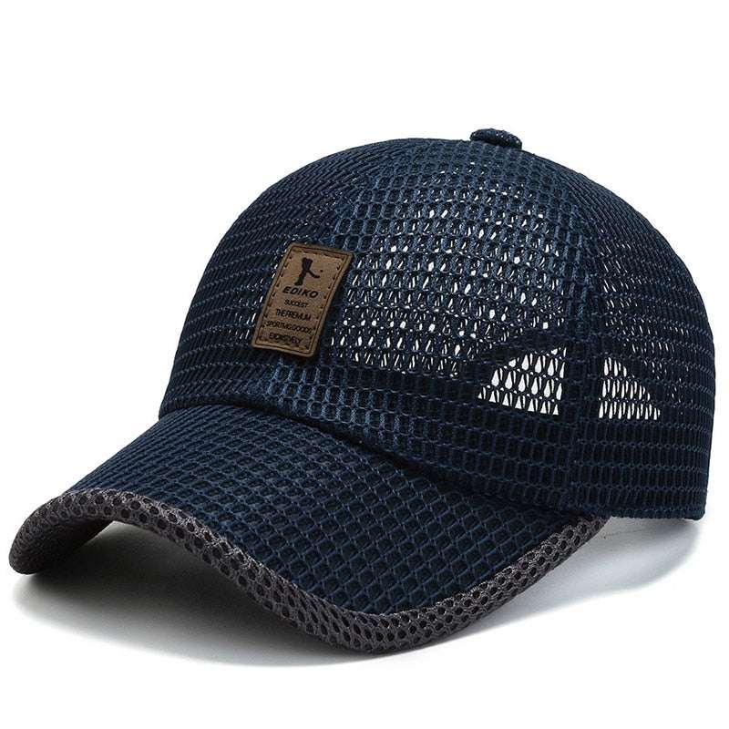 Summer Women Men Mesh Baseball Cap hats  BushLine
