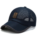 Summer Women Men Mesh Baseball Cap hats  BushLine