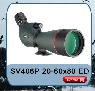 Svbony SV45 Monoculars 10-30 x 50 BAK4 Prism IPx7 Waterproof Optics  BushLine