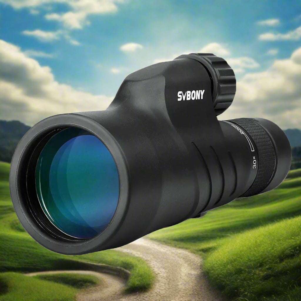 Svbony SV45 Monoculars 10-30 x 50 BAK4 Prism IPx7 Waterproof Optics  BushLine