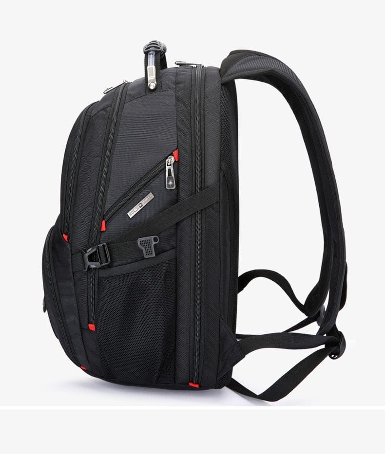 Swiss-Multifunctional Durable Laptop Backpack USB Charging Port BackPacks  BushLine