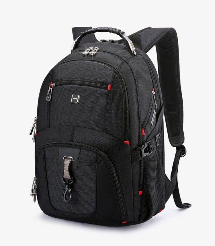 Swiss-Multifunctional Durable Laptop Backpack USB Charging Port BackPacks BushLine 17 inch PRO