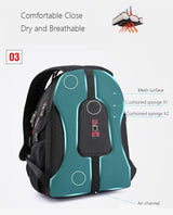 Swiss-Multifunctional Durable Laptop Backpack USB Charging Port BackPacks  BushLine
