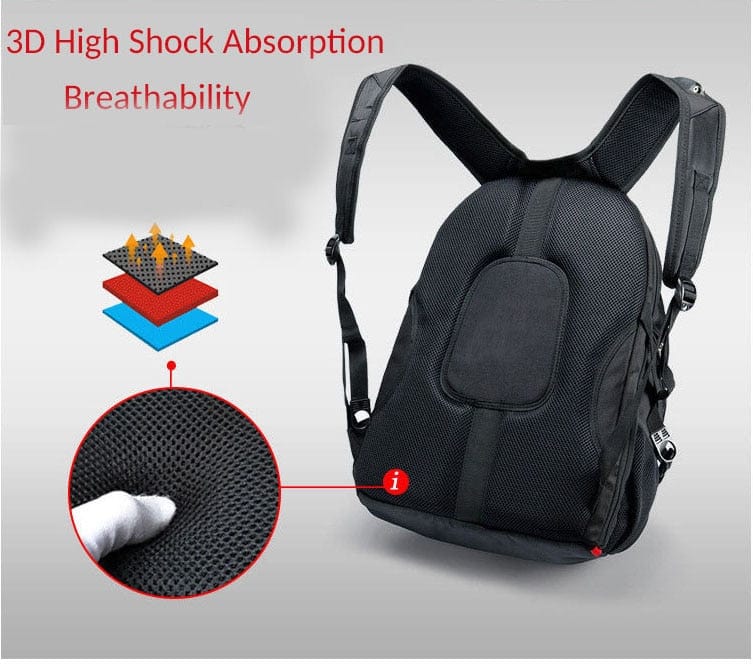 Swiss-Multifunctional Durable Laptop Backpack USB Charging Port BackPacks  BushLine