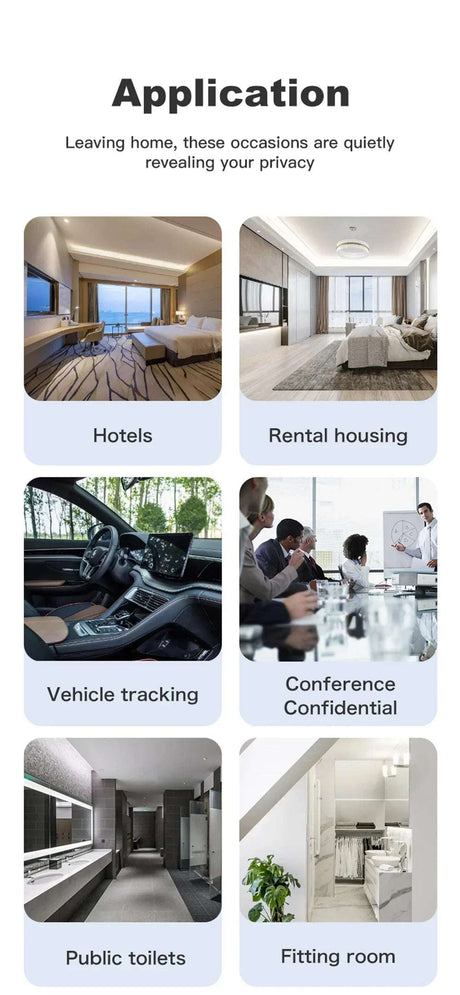 T15 Anti Spy Anti Disturb Hidden Camera Detector Bug Sweep Security & Safety  