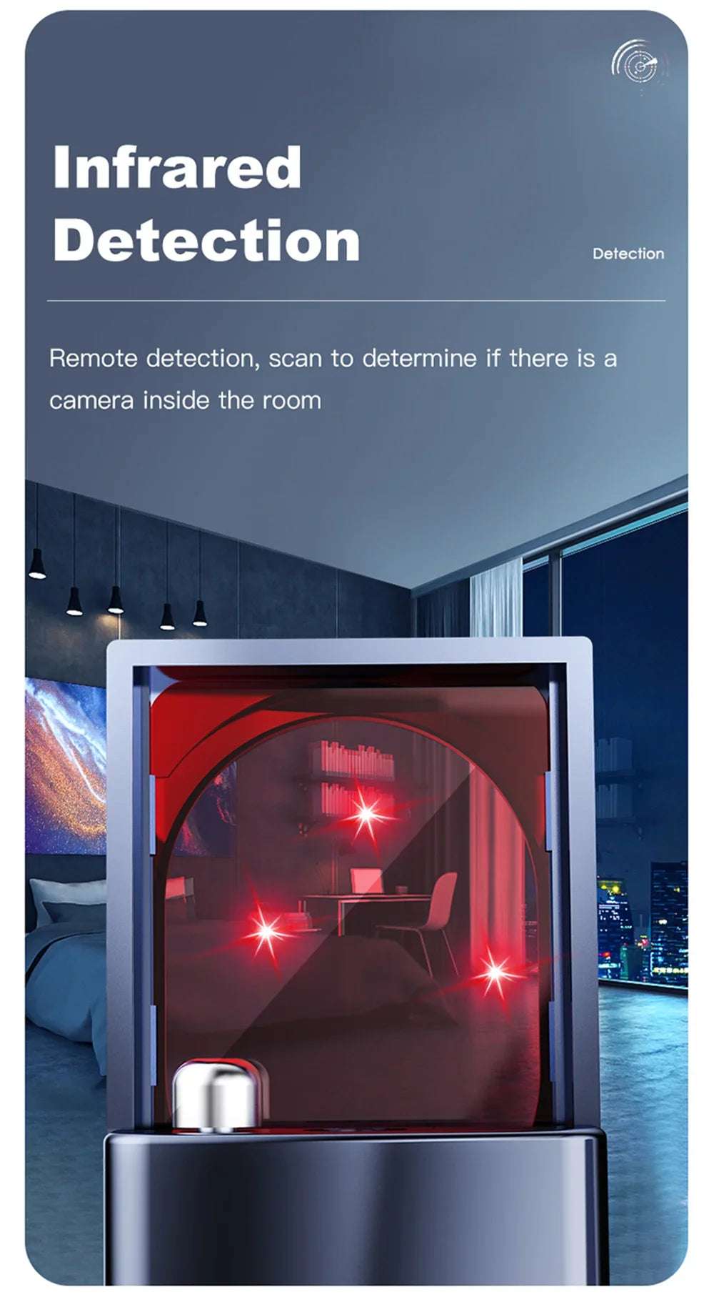 T15 Anti Spy Anti Disturb Hidden Camera Detector Bug Sweep Security & Safety  