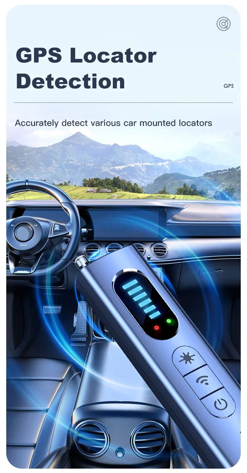 T15 Anti Spy Anti Disturb Hidden Camera Detector Bug Sweep Security & Safety  BushLine