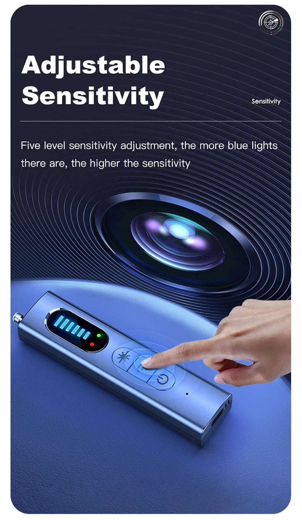 T15 Anti Spy Anti Disturb Hidden Camera Detector Bug Sweep Security & Safety  BushLine