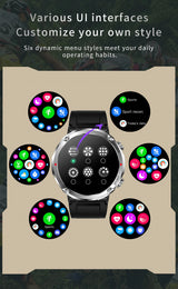 T30 Smart Watch AMOLED Display Outdoor Bluetooth Watchs  BushLine