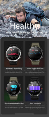 T30 Smart Watch AMOLED Display Outdoor Bluetooth Watchs  BushLine
