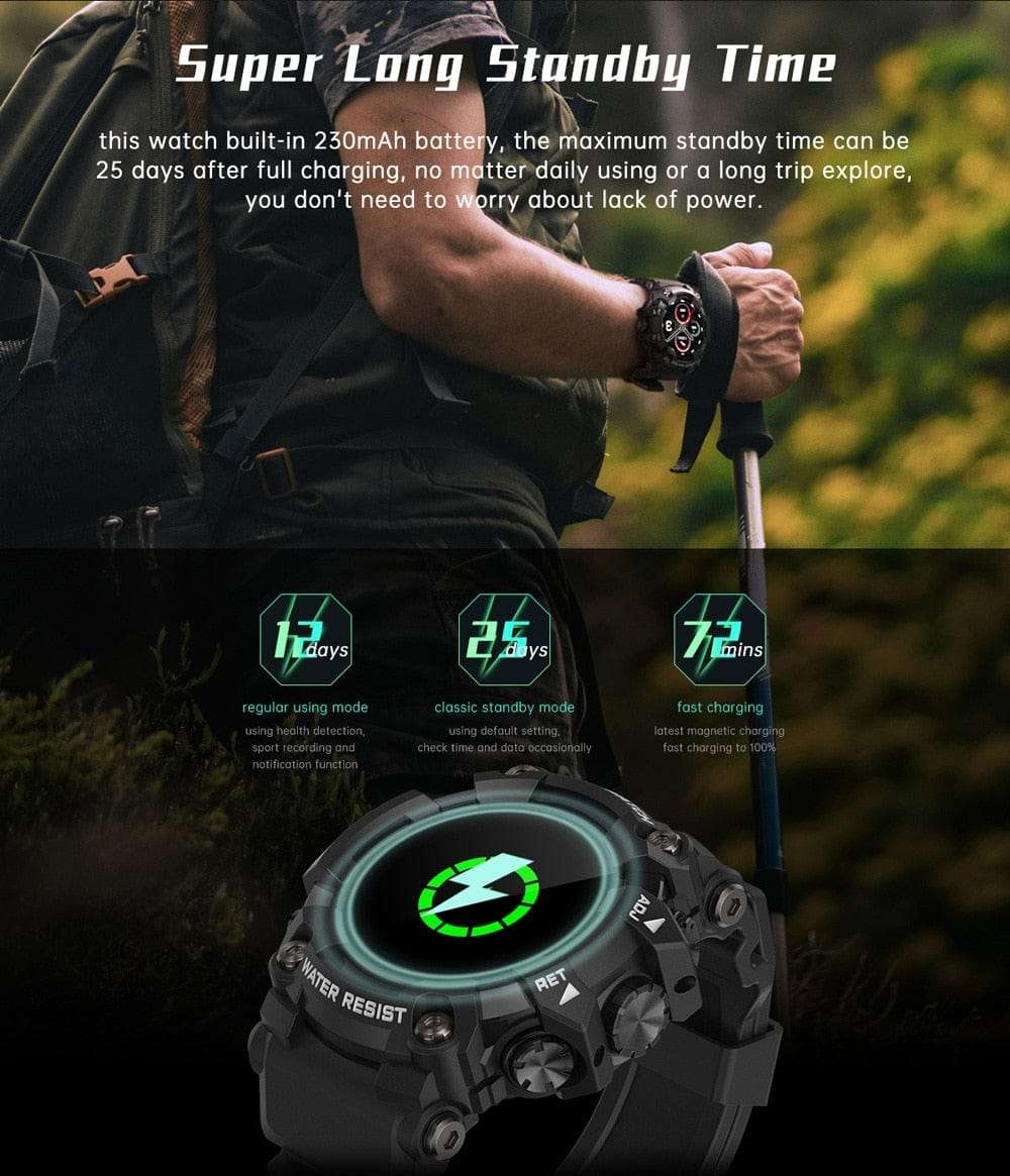 T6 Smart Watch Waterproof iOS Android Watchs  BushLine