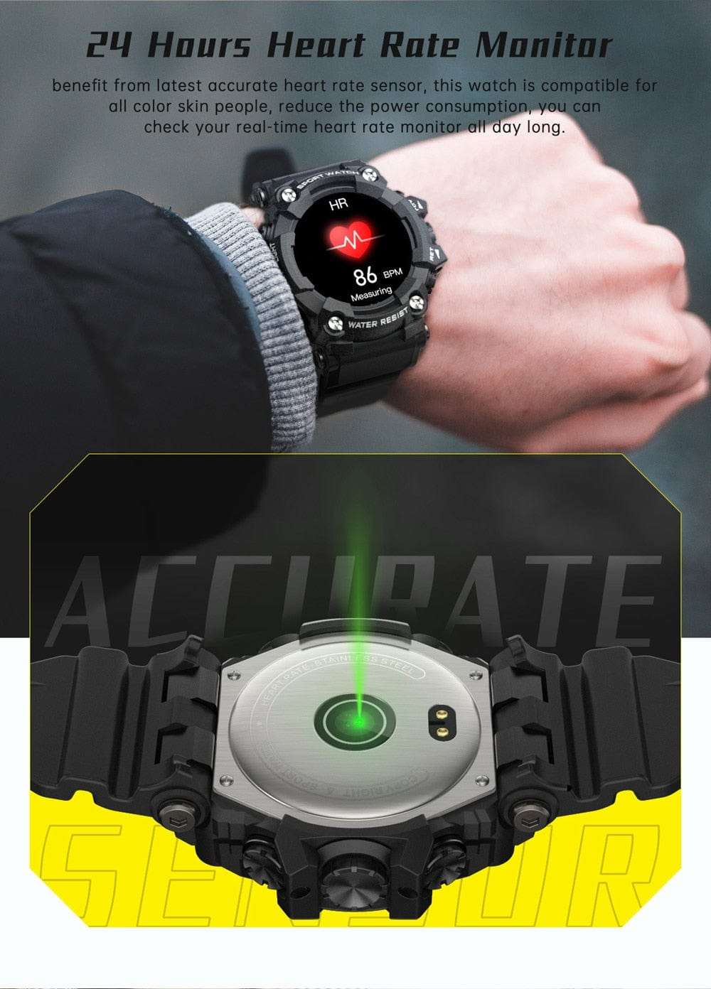 T6 Smart Watch Waterproof iOS Android Watchs  BushLine