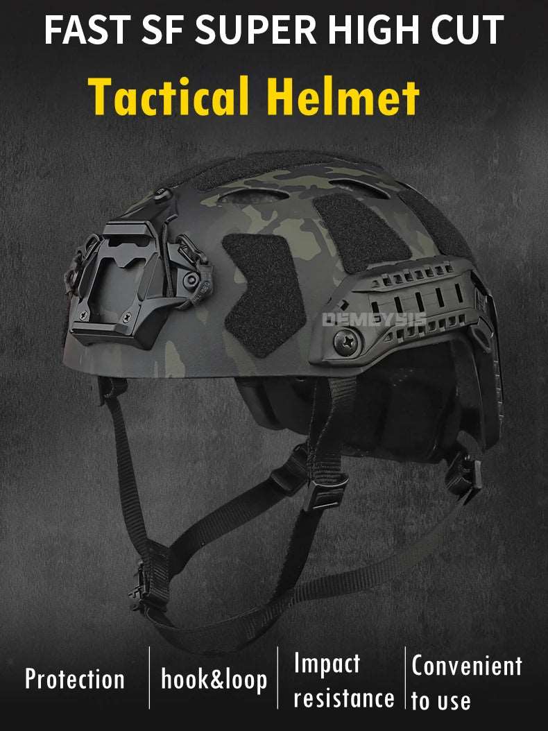 Tactical Active Sports Safety Helmet Helmets & Packs  BushLine