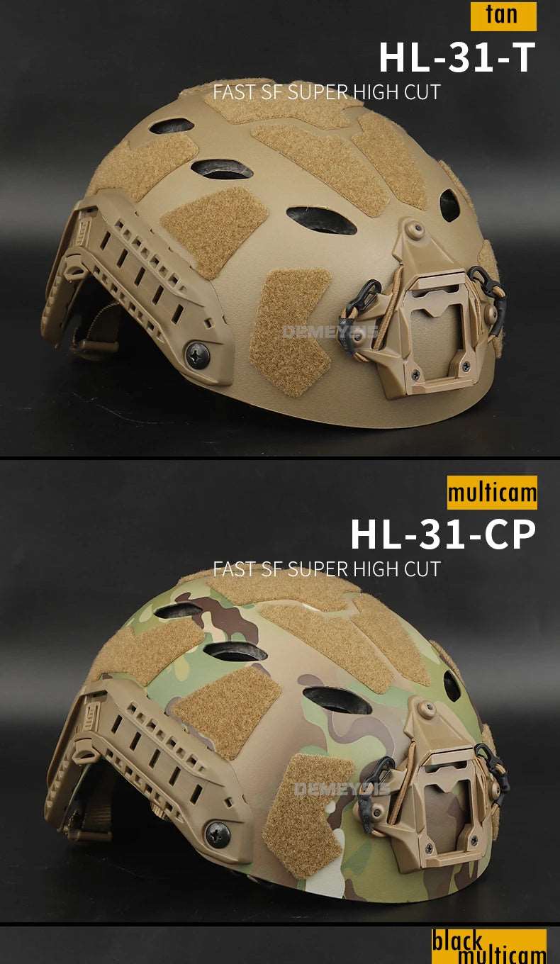 Tactical Active Sports Safety Helmet Helmets & Packs  BushLine