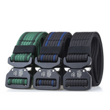 Tactical Belt Strong 1200D Real Nylon Quick Release tacticle clothing  BushLine