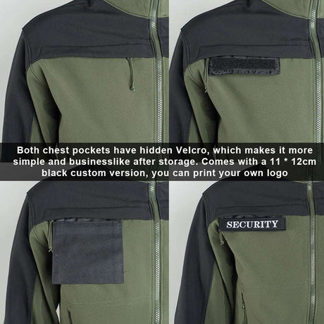 Tactical Fleece Jacket Waterproof Softshell Windbreaker Jackets  