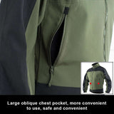Tactical Fleece Jacket Waterproof Softshell Windbreaker Jackets  