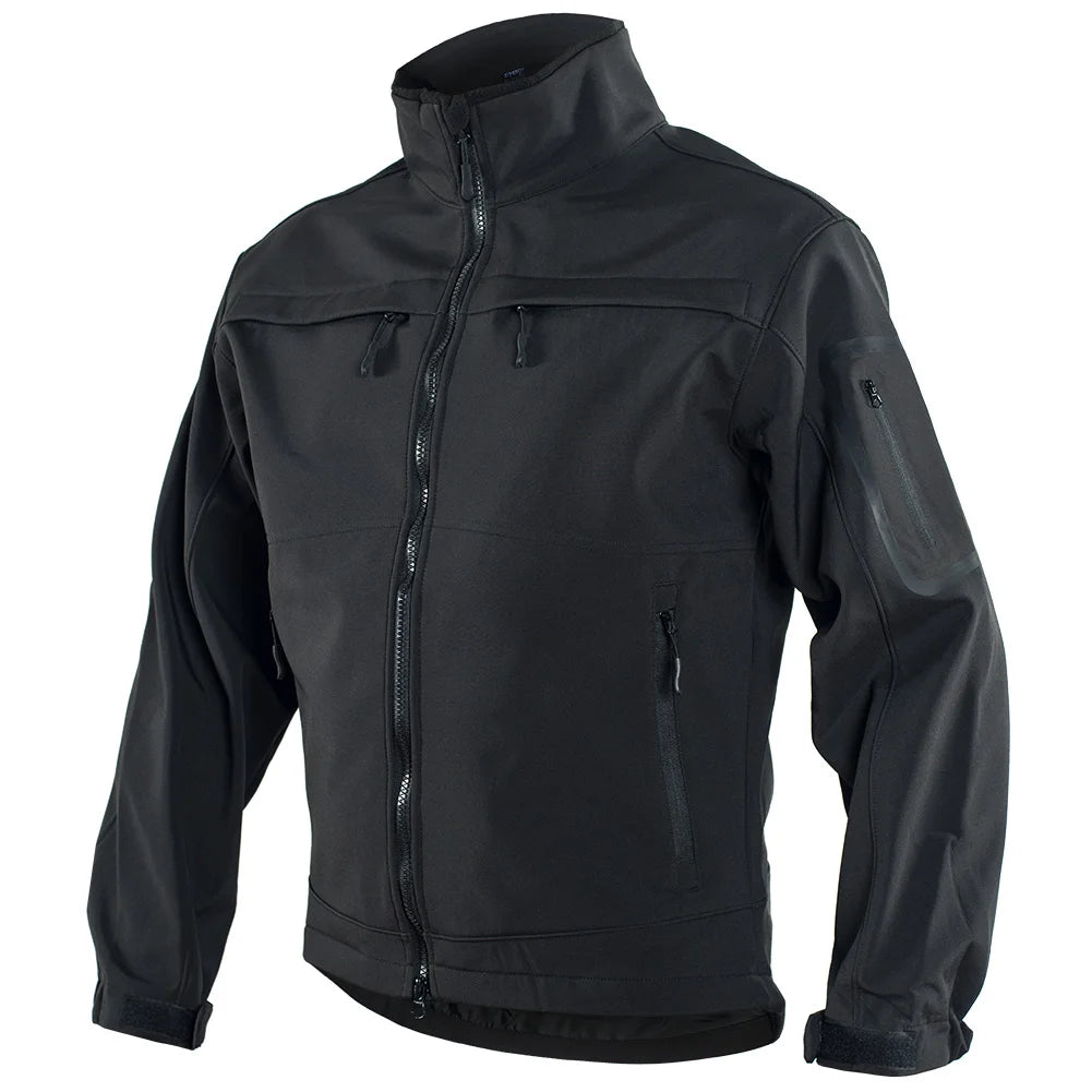 Tactical Fleece Jacket Waterproof Softshell Windbreaker Jackets  BushLine