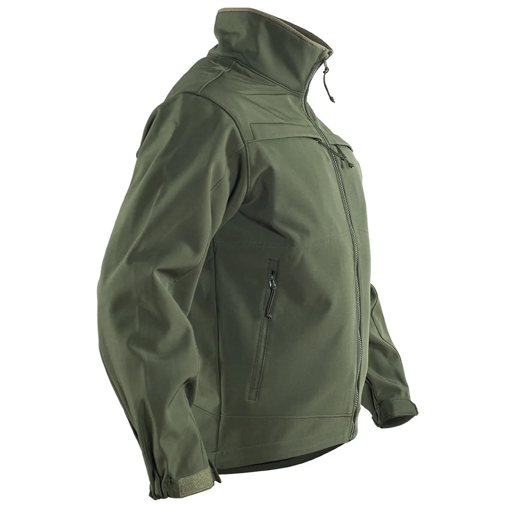 Tactical Fleece Jacket Waterproof Softshell Windbreaker Jackets  BushLine