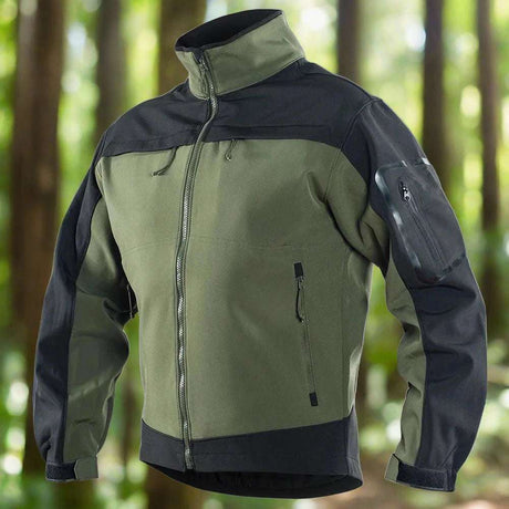 Tactical Fleece Jacket Waterproof Softshell Windbreaker Jackets  BushLine