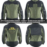 Tactical Fleece Jacket Waterproof Softshell Windbreaker Jackets  BushLine