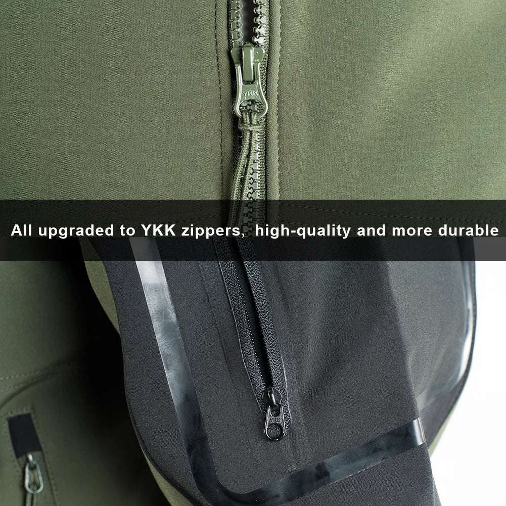 Tactical Fleece Jacket Waterproof Softshell Windbreaker Jackets  BushLine