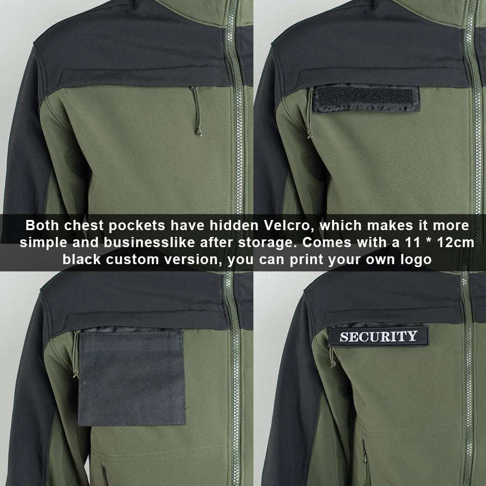 Tactical Fleece Jacket Waterproof Softshell Windbreaker Jackets  BushLine