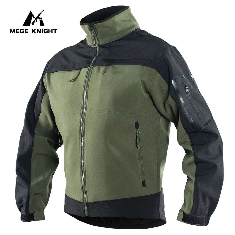 Tactical Fleece Jacket Waterproof Softshell Windbreaker Jackets  BushLine