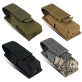 Tactical Pouch Torch Knife Holster Molle Accessories BushLine Green