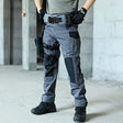 Tactical Wear-Resistant Hiking Work Trousers Clothing BushLine Grey M