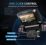 TiESFONG i7pro 4CH GPS Radar Dash Cam 360 24H Parking Monitor Smart Technology  BushLine