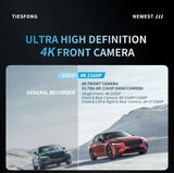 TiESFONG i7pro 4CH GPS Radar Dash Cam 360 24H Parking Monitor Smart Technology  BushLine