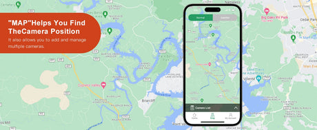 Trail Camera Wi-Fi 4K 48MP Night Vision 0.05s Motion Activated Security Cameras  