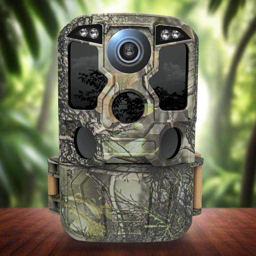 Trail Camera Wi-Fi 4K 48MP Night Vision 0.05s Motion Activated Security Cameras  BushLine