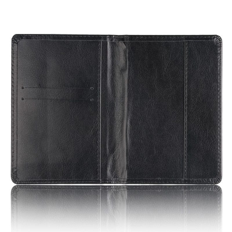 Travel Friendly Leather Passport Cover outdoor equipment  BushLine
