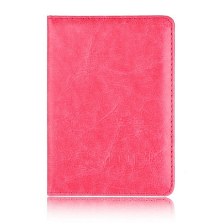 Travel Friendly Leather Passport Cover outdoor equipment BushLine 4