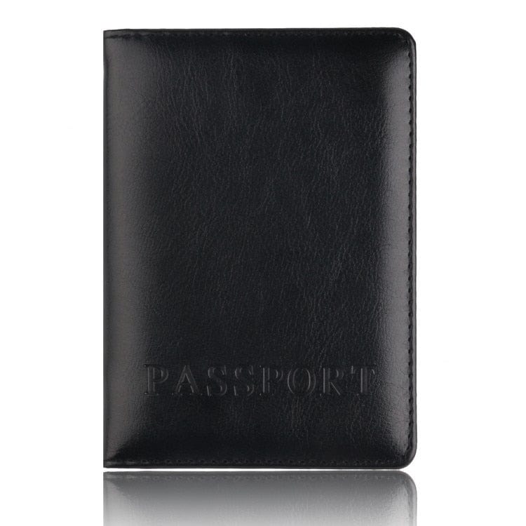Travel Friendly Leather Passport Cover outdoor equipment BushLine 1