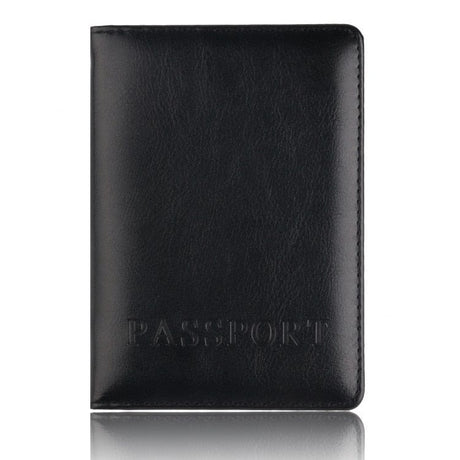 Travel Friendly Leather Passport Cover outdoor equipment BushLine 1