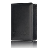 Travel Friendly Leather Passport Cover outdoor equipment  BushLine