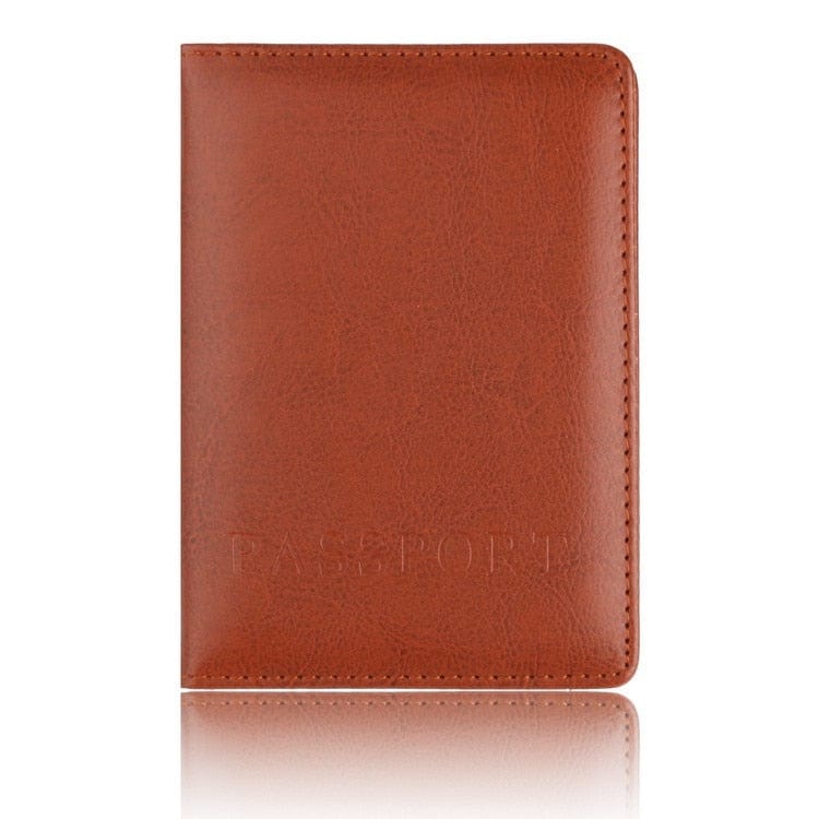 Travel Friendly Leather Passport Cover outdoor equipment BushLine 2