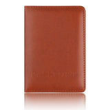 Travel Friendly Leather Passport Cover outdoor equipment BushLine 2